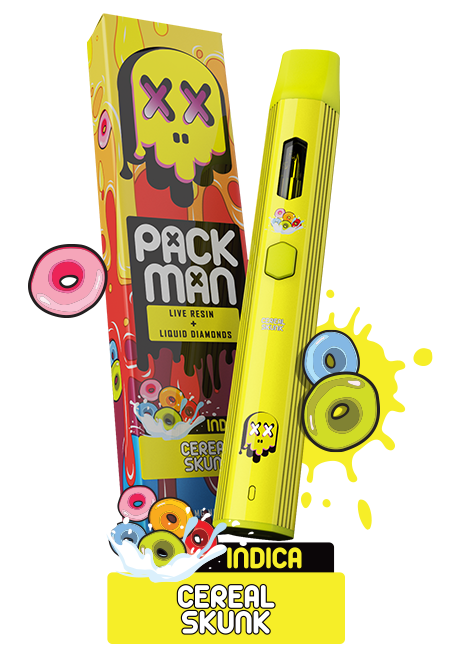 Packman Cereal Skunk Disposable Vape