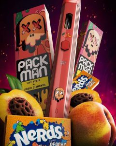 Packman Peachy Nerds Disposable Vape